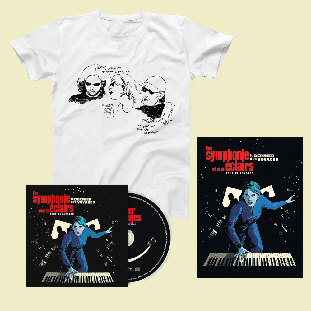 CD (20 Titel) + „Aspiration“-T-Shirt + signiertes Poster