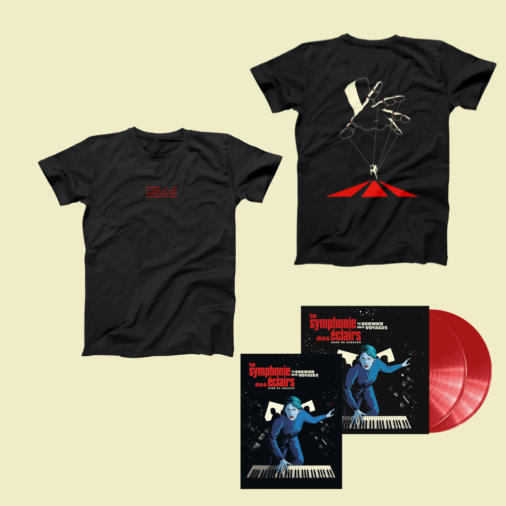 Double Vinyl (20 tracks) + "Tristesse" T-shirt + Signed Poster