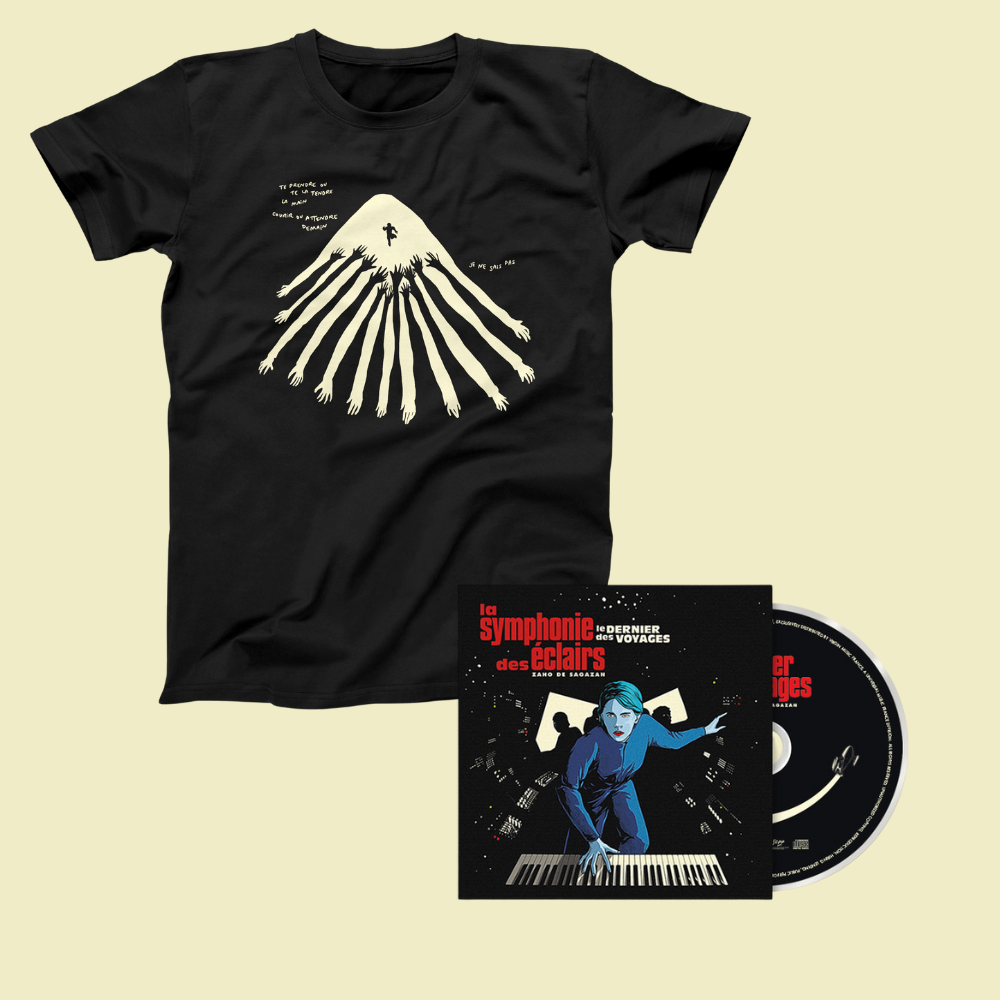 CD (20 tracks) + “Langage” T-shirt