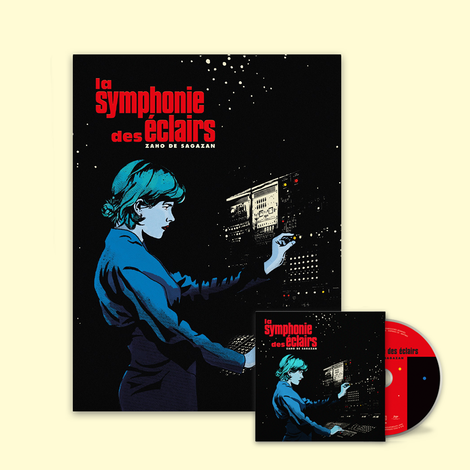 PACK CD (version édit single "La symphonie des éclairs) + affiche dédicacée